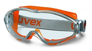 UVEX Vollsicht-Schutzbrille ultrasonic orange-grau